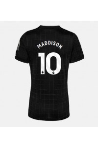 Tottenham Hotspur James Maddison #10 Jalkapallovaatteet Naisten Vieraspaita 2025-26 Lyhythihainen
